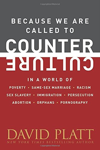 Because We Are Called To Counter Culture In A World Of Poverty Samesex Marriage Racism Sex Slavery Immigration Persecution Abortion Orphans And Pornography David Platt
