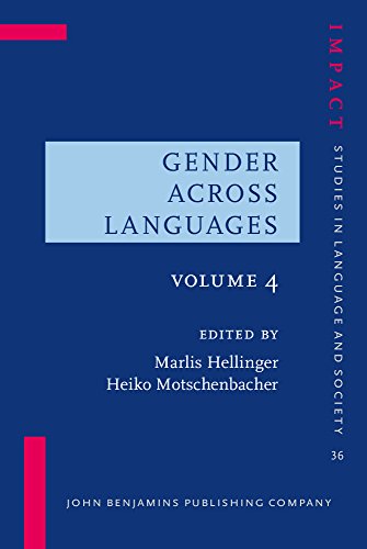 Gender Across Languages Marlis Hellinger Ed Heiko Motschenbacher Ed
