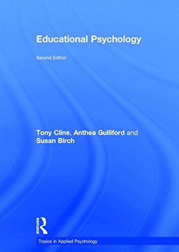 Educational Psychology 2nd Edition Tony Cline Anthea Gulliford