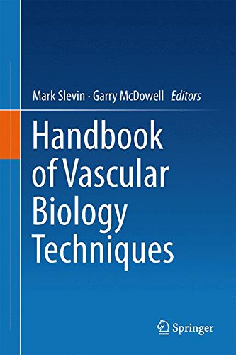Handbook Of Vascular Biology Techniques Mark Slevin Garry Mcdowell Eds