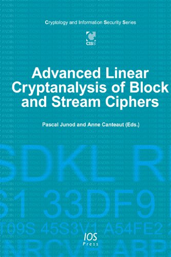 Advanced Linear Cryptanalysis Of Block And Stream Ciphers P Junod