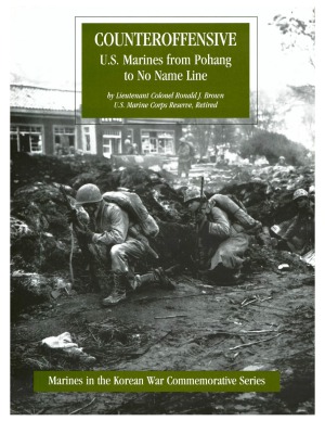 Counteroffensive Us Marines From Pohang To No Name Line Brown Rj