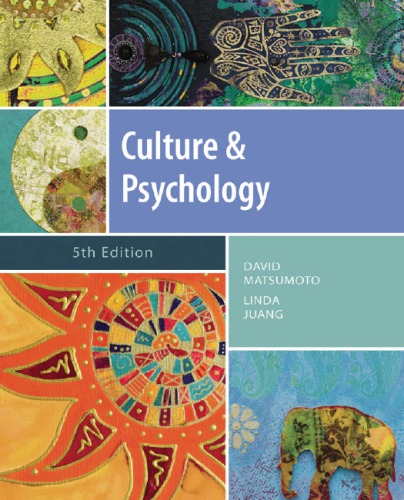 Culture And Psychology 5th Edition David Matsumoto Linda Juang