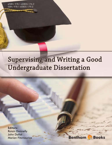 Supervising And Writing A Good Undergraduate Dissertation Roisin Donnelly