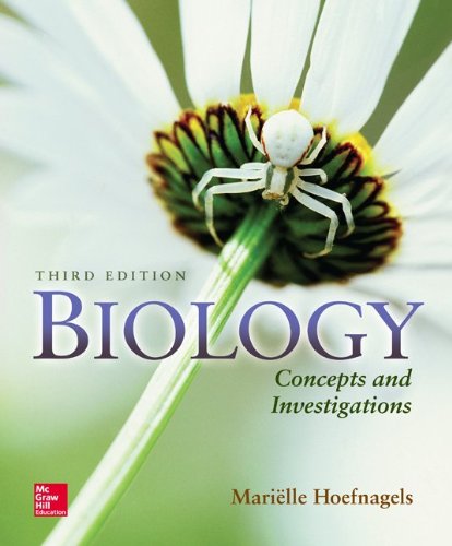 Biology Concepts And Investigations 3rd Edition Marille Hoefnagels