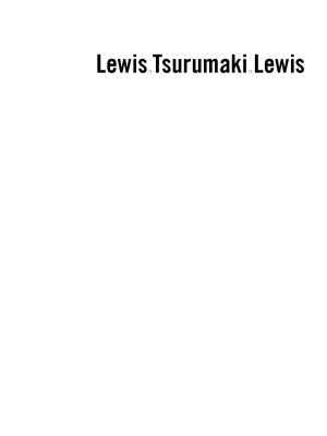 Lewistsurumakilewis Intensities Paul Lewis Marc Tsurumaki David J Lewis