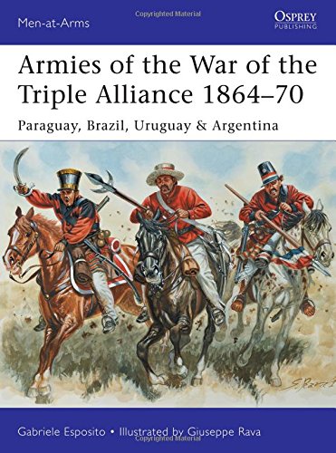 Armies Of The War Of The Triple Alliance 186470 Paraguay Brazil Uruguay Argentina 1st Edition Gabriele Esposito
