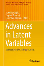 Advances In Latent Variables Methods Models And Applications 1st Edition Maurizio Carpita