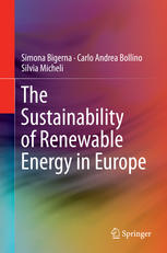 The Sustainability Of Renewable Energy In Europe 1st Edition Simona Bigerna