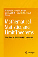 Mathematical Statistics And Limit Theorems Festschrift In Honour Of Paul Deheuvels 1st Edition Marc Hallin