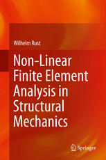 Nonlinear Finite Element Analysis In Structural Mechanics 1st Edition Wilhelm Rust Auth