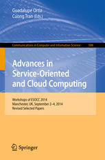 Advances In Serviceoriented And Cloud Computing Workshops Of Esocc 2014 Manchester Uk September 24 2014 Revised Selected Papers 1st Edition Guadalupe Ortiz
