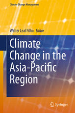 Climate Change In The Asiapacific Region 1st Edition Walter Leal Filho