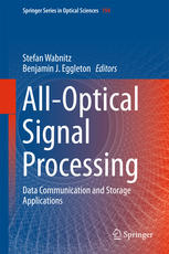 Alloptical Signal Processing Data Communication And Storage Applications 1st Edition Stefan Wabnitz