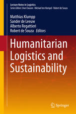 Humanitarian Logistics And Sustainability 1st Edition Matthias Klumpp