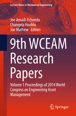 9th Wceam Research Papers Volume 1 Proceedings Of 2014 World Congress On Engineering Asset Management 1st Edition Joe Amadiechendu