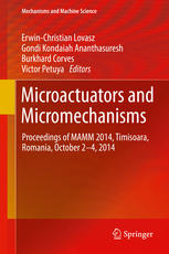 Microactuators And Micromechanisms Proceedings Of Mamm 2014 Timisoara Romania October 24 2014 1st Edition Erwinchristian Lovasz