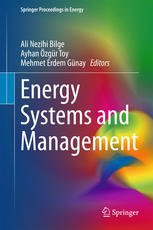 Energy Systems And Management 1st Edition Ali Nezihi Bilge Ayhan özgür Toy