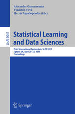 Statistical Learning And Data Sciences Third International Symposium Slds 2015 Egham Uk April 2023 2015 Proceedings 1st Edition Alexander Gammerman