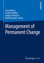 Management Of Permanent Change 1st Edition Horst Albach Heribert Meffert