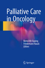 Palliative Care In Oncology 1st Edition Bernd Altepping Friedemann Nauck Eds