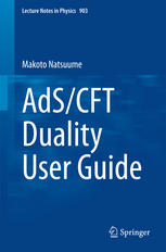 Adscft Duality User Guide 1st Edition Makoto Natsuume Auth