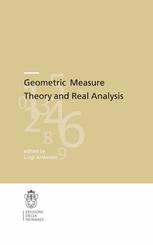 Geometric Measure Theory And Real Analysis 1st Edition Luigi Ambrosio Eds