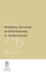 Geometry Structure And Randomness In Combinatorics 1st Edition Ji Matouek