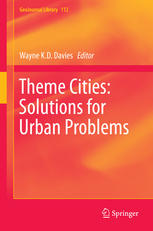 Theme Cities Solutions For Urban Problems 1st Edition Wayne Kd Davies Eds