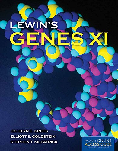 Lewin Genes Xi 11th Ed Krebs Je Goldstein Es Kilpatrick St