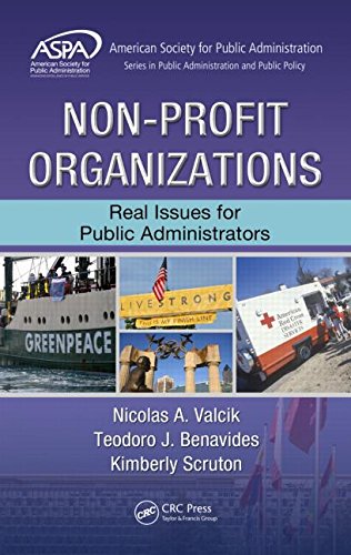 Nonprofit Organizations Real Issues For Public Administrators 1st Edition Nicolas A Valcik