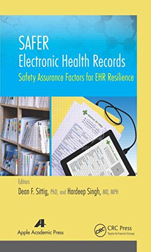 Safer Electronic Health Records Safety Assurance Factors For Ehr Resilience Dean F Sittig