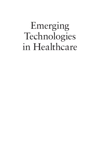 Emerging Technologies In Healthcare Suzanne Moss Richins John Stuart Brown