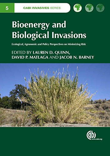 Bioenergy And Biological Invasions Ecological Agronomic And Policy Perspectives On Minimizing Risk Lauren D Quinn