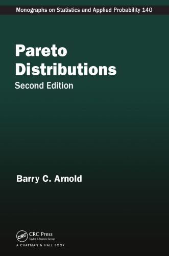 Pareto Distributions Second Edition Barry C Arnold
