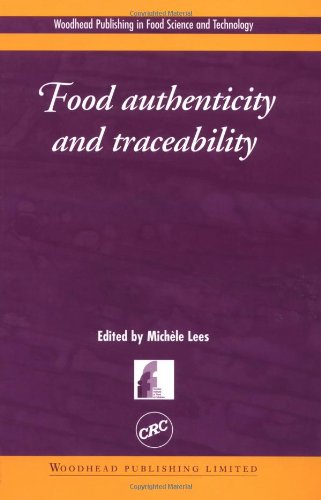 Food Authenticity And Traceability 1st Edition Michele Lees
