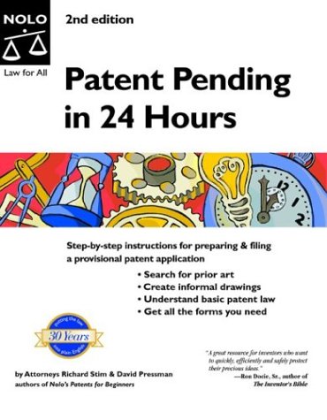 Patent Pending In 24 Hours With Cd Richard Stim David Pressman