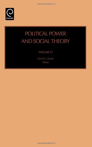 Political Power And Social Theory Diane E Davis