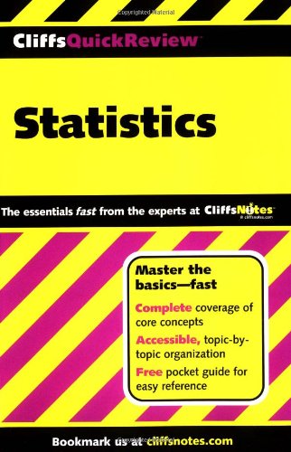Cliffsquickreview Statistics 1st Edition David H Voelker Peter Z Orton
