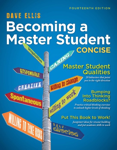 Becoming A Master Student Concise 14th Edition Dave Ellis