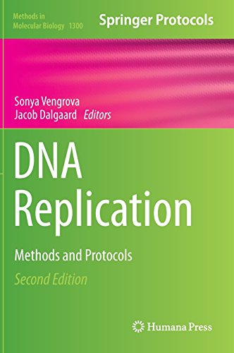 Dna Replication Methods And Protocols 2nd Edition Sonya Vengrova