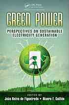 Green Power Perspectives On Sustainable Electricity Generation Figueiredo