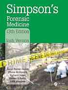 Simpsons Forensic Medicine Irish Version 13 Irish Version Mcgovern