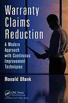 Warranty Claims Reduction A Modern Approach With Continuous Improvement Techniques Blank