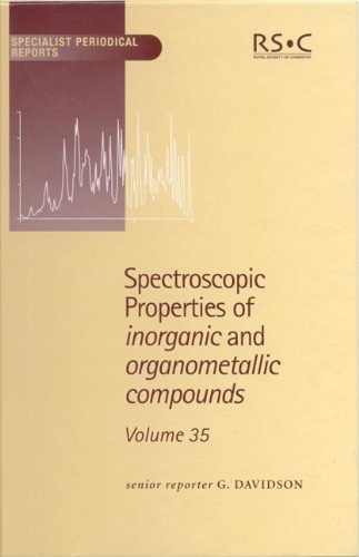 Spectroscopic Properties Of Inorganic And Organometallic Compounds Volume 35 G Davidson