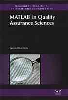 Matlab In Quality Assurance Sciences Burstein Leonid