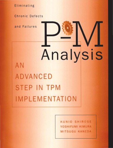 Pm Analysis An Advanced Step In Tpm Implementation Kaneda