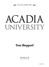 Acadia University Tom Sheppard