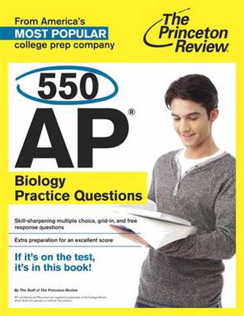 550 Ap Biology Practice Questions Princeton Review