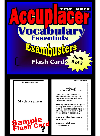 Accuplacer Test Prep Vocabulary Review Exambusters Flash Cards Workbook 3 Of 3 Accuplacer Exam Study Guide Accuplacer Exambusters